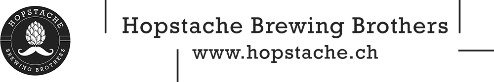 Logo Hopstache Brewing Brothers